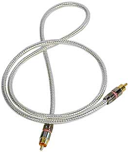 Dây tín hiệu digital coaxial Straightwire SilverLink II, Made in USA (1m, 3m)